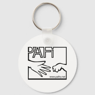 Pro Animals Finnland BW-Logo Schlüsselanhänger