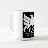 PRO ARDUA ALS ASTRA KAFFEETASSE (Vorderseite Links)