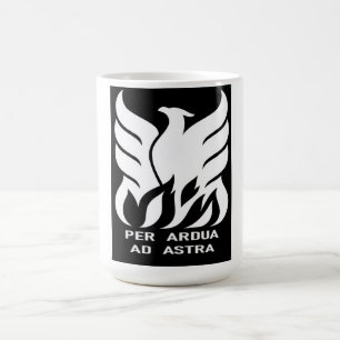 PRO ARDUA ALS ASTRA KAFFEETASSE