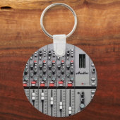 Pro Audio Mixer Schlüsselanhänger (Vorderseite)