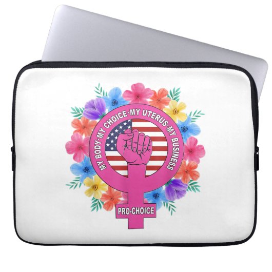 Pro Auswahl meines Körpers meine Wahl für mein Ute Laptopschutzhülle (Vorderseite)