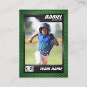 PRO Baseball-Karte mit der Trading Card des Stats  Telefonnummerkarte (Vorderseite)