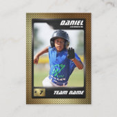 PRO Baseball-Karte mit der Trading Card des Stats  Telefonnummerkarte (Vorderseite)