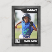 PRO Baseball-Karte mit der Trading Card des Stats Telefonnummerkarte (Vorderseite)