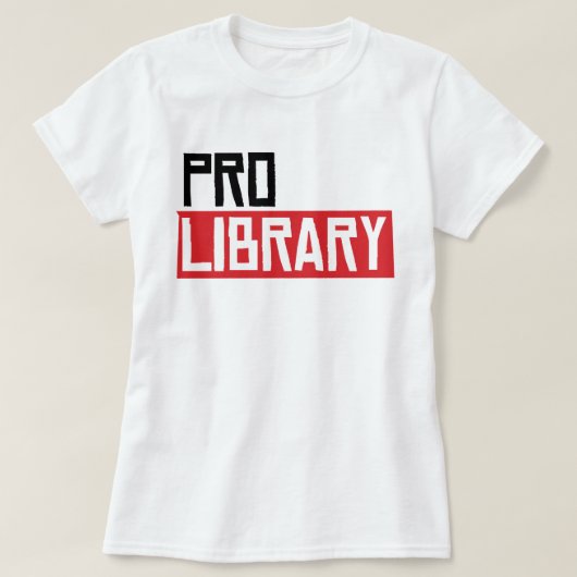 PRO BIBRARY T-Shirt (Design vorne)