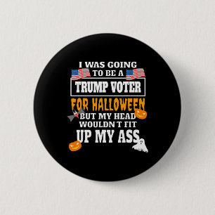 Pro Biden Lustig Anti Trump Anti Republikaner Hall Button