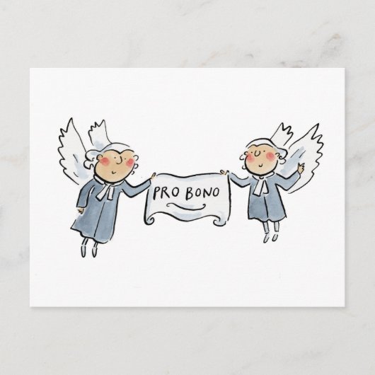 Pro Bono Postkarte (Vorderseite)