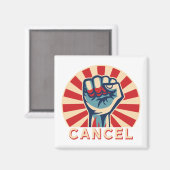 Pro Cancel Culture Revolution Internet-Meme Magnet (Vorderseite/Rückseite)