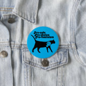 Pro Cats pro Choice pro Feminismus Button (Beispiel)
