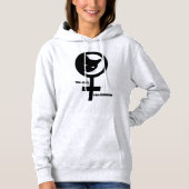 Pro Cats Pro Feminismus Hoodie (Vorderseite)