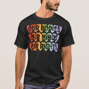 Pro Choice 1973 Frauenrechte Feminismus Feminist R T-Shirt