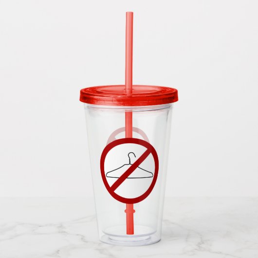 Pro-Choice Acrylic Tumbler Acryltrinkbecher (Vorderseite)