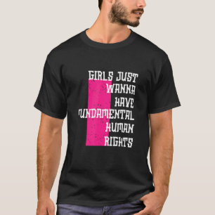 Pro Choice Basis Menschenrechte Frauenrechte T-Shirt