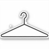 Pro-Choice Coat Hanger Aufkleber (Vorderseite)