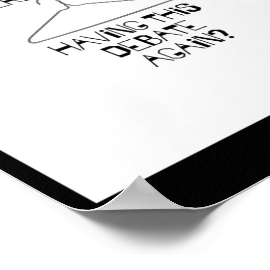 Pro Choice Debate Abortion Rights Leevelless Top Poster (Ecke)