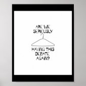 Pro Choice Debate Abortion Rights Leevelless Top Poster (Vorne)