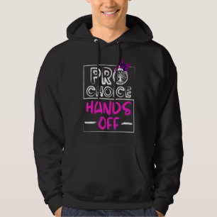 Pro Choice Feminismus Mein Körper, mein Leben schü Hoodie