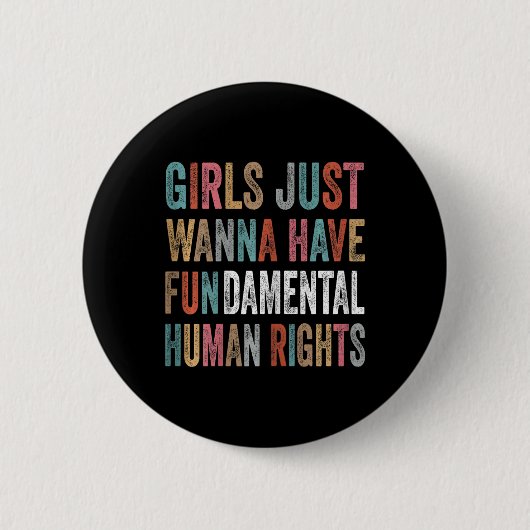 Pro Choice Feminist 2 Button (Vorderseite)