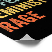 Pro Choice Feminist Poster (Ecke)