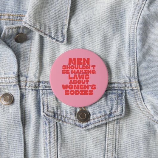 "Pro-choice"-Feministin Button (Beispiel)