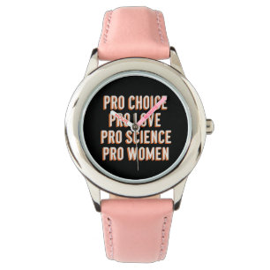 Pro Choice Frauenrechte Feministin Patriarchat LGB Armbanduhr