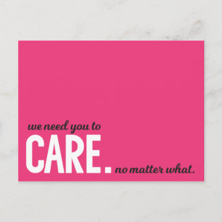 Pro-Choice-Postkarten Postkarte