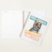 Pro-Choice, Pro-Feminismus, Pro-Cat | Cat Lover Planer (Anzeige)
