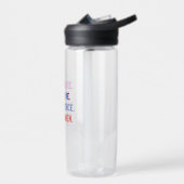 Pro-Choice Pro-Life Pro-Science Pro-Frauen Trinkflasche (Links)