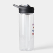 Pro-Choice Pro-Life Pro-Science Pro-Frauen Trinkflasche (Rechts)