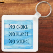 Pro choice Pro planet Pro Schlüsselanhänger (Rückseite)