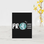 Pro Choice Pro Planet Pro Science Earth Day Climat Karte (Gelbe Blume)