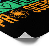 Pro Choice Pro Planet Pro Science Earth Day Enviro Poster (Ecke)