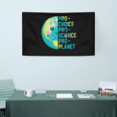 Pro Choice Pro Science Pro Planet Banner (Messeveranstaltung)