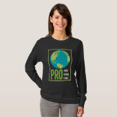 Pro Choice Pro Science Pro Planet - Klimawandel T-Shirt (Vorne ganz)