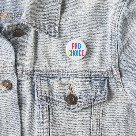 Pro-Choice Roe / Wade Frauenrechte Button (Beispiel)