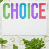 Pro-Choice Roe / Wade Frauenrechte Geschirrtuch (Gefaltet)