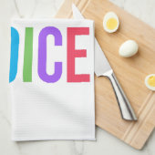 Pro-Choice Roe / Wade Frauenrechte Geschirrtuch (Viertel Falte)