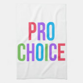 Pro-Choice Roe / Wade Frauenrechte Geschirrtuch (Vertikal)