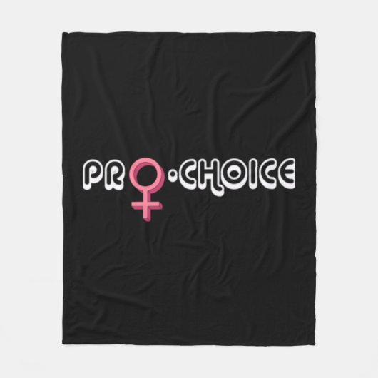 Pro Choice Roe / Wade Women's Health Fleecedecke (Vorderseite)