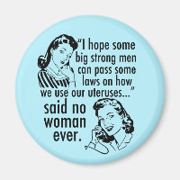 Pro Choice Spaß Retro Politischer Cartoon