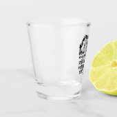 Pro Choice Vintager feministischer politischer Car Schnapsglas (Links)