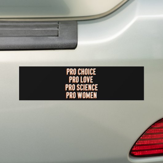 Pro Choice Women's Rights Feminist Patriarchy LGBT Autoaufkleber (Auf Auto)
