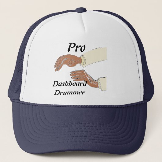 Pro Dashboard Drummer Truckerkappe (Vorderseite)