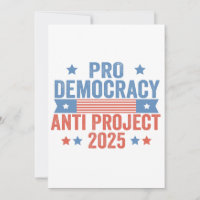 Pro Democracy Anti Project 2025 Republikaner Trump