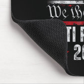 Pro Democracy Anti Project 2025 Stopp Project 2025 Mousepad (Ecke)