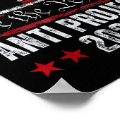 Pro Democracy Anti Project 2025 Stopp Project 2025 Poster (Ecke)