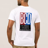 PRO Demokratie BCD T-Shirt (Rückseite)