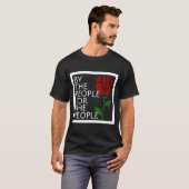 Pro-Demokratischer Sozialismus Protest Fist Symbol T-Shirt (Vorne ganz)