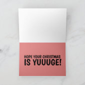 PRO Donald Trump Weihnachtskarten Feiertagskarte (Innenseite)