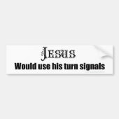 Pro-Drehung signalisiert Aufkleber Autoaufkleber (Vorne)